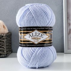 Пряжа "Superlana Klasik" 25% шерсть, 75% акрил 280м/100гр (384) Alize