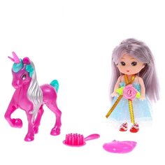 Кукла малышка "Софи" с единорогом и аксессуарами микс NO Name