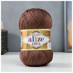Пряжа "Diva" 100% микрофибра 350м/100гр (688) Magic