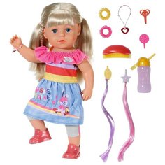 Кукла BABY born Сестричка интерактивная 43 см, 2022 Zapf Creation