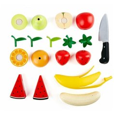Набор продуктов для резки Hape Фрукты, 7 предметов