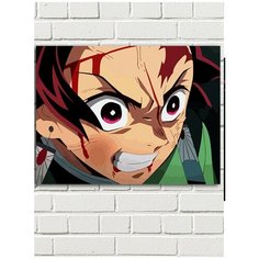 Картина по номерам Аниме Клинок рассекающий демонов - 7760 Г 30x40