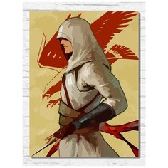 Картина по номерам на холсте игра assassins creed (PS, Xbox, PC, Switch) - 9690 В 30x40