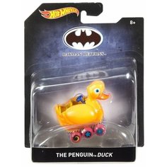 Машинка-Утка Hot Wheels DC Репродукции автомобилей Бэтмена "THE PENGUIN DUCK" / DKL20-FNG58