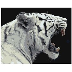 Картина по номерам Грозный тигр 40х50 см Hobby Home