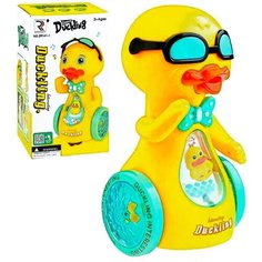 Интерактивная игрушка Утенок ZR147-1 / Игрушка для малышей " Поющай Утенок" световые и звуковые эффекты Toy