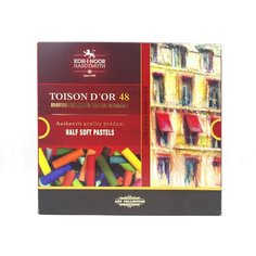 Пастель сухая худож. TOISON D`OR SOFT 8546 половинки 48цв/наб 8546048001KS