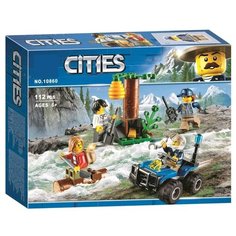 Конструктор/ Cities/ Город/ Убежище в горах/ 112 деталей/ 10860/ ребенку Планета Конструкторов