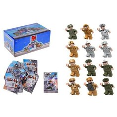 Фигурки для конструктора Ausini, серия "Военные", микс