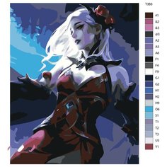 Картина по номерам Т363 "Mobile Legends: кармилла" 60x80 Brushes Paints
