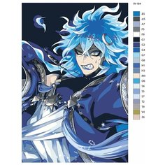 Картина по номерам W-164 "Игра Disney: Twisted-Wonderland (Дисней: Искривленная страна чудес). Идия Шрауд" 50х70 Brushes Paints