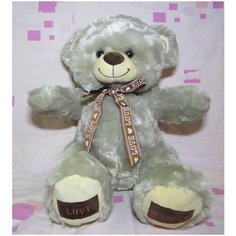 Мягкая игрушка плюшевый мишка "Love You" кофейный 63 см. Ягуар