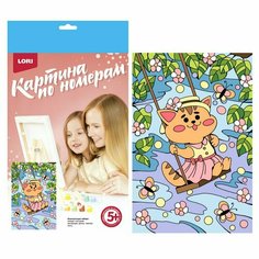 LORI Картина по номерам Волшебные истории Весенние мечты Ркн-096 с 5 лет