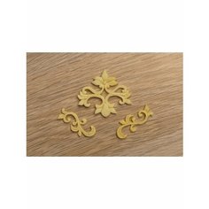 Hobby / Силиконовый молд для рукоделия №1336 вензель лепнина