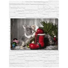 Картина по номерам на холсте праздники узор, зима, новый год, рождество - 11488 Г 60x40