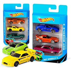 Набор машин Hot Wheels K5904 1:64, 7 см, в ассортименте