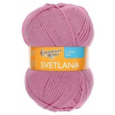 Пряжа Семеновская пряжа Svetlana (70158), флокс 5 шт. по 100 г