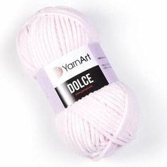 Пряжа YARNART Dolce (YarnArt), св. розовый - 781, 100% микрополиэстер, 5 мотков, 100 г, 120 м.