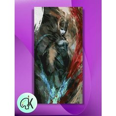 Картина по номерам на холсте Dota 2 - Phantom Assassin Art, 30 х 60 см КУЛЬТУРА ЦВЕТА