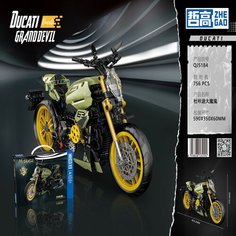Конструктор Technic Техник Motorcycle Мотоцикл Ducati QJ5184 Планета конструкторов