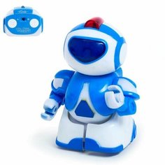 Робот радиоуправляемый "Минибот", световые эффекты, цвет синий, 1 шт. IQ BOT