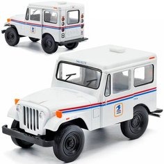 Металлическая машинка 1:26 1971 Jeep DJ-5B (Dispatcher), инерционный / Белый Denco.Store