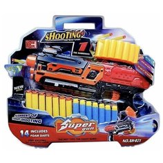 Игрушечное оружие Бластер Shooting Super Gun, для мальчиков с мягкими пульками Toys GO