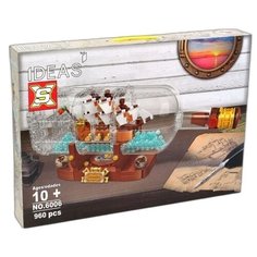 Конструктор Креатор Корабль в бутылке 960 деталей 6006 Lolishop