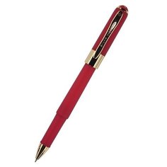 Ручка шариковая Bruno Visconti "Monaco", синяя, 0.5 мм, корпус красный