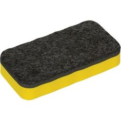 Губка-стиратель для маркерных досок «Эконом» (115х57мм, магнитная), 12шт. Noname