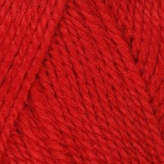 Пряжа "Гармония" 50% шерсть, 50% акрил 245м/100гр (046 красный) Камтекс
