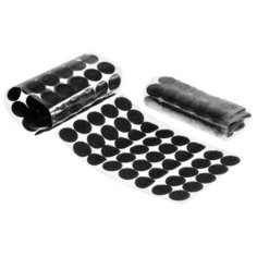 Набор липучек самоклеящихся 100шт, диаметр 2см Noname