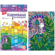 Набор для творчества Картина по номерам для малышей аниме "Природа души" Ркн-117 Lori