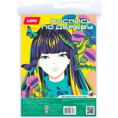 Набор для творчества Роспись по дереву. Картина. Аниме "Загадочный взгляд" Фр-009 Lori