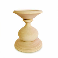 Подставка под яйцо 130*d115мм, деревянная заготовка РуТвор