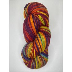 Пряжа для вязания шерсть 8/2 Rainbow 239-249 г. Нет бренда