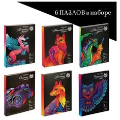 Промобокс фигурные пазлы "ТОП 6" Puzzle