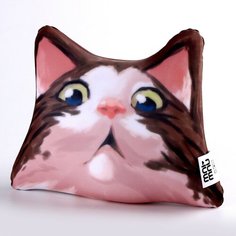 Антистресс подушка "Кот удивленный" mni mnu