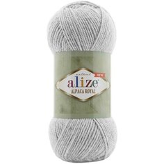 Пряжа "Alpaca Royal New" 15% альпака, 30% шерсть, 55% акрил 250м/100гр (684) 9398565 Alize