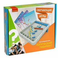 Обучающие игры Bondibon Настольная игра "логический лабиринт", BOX