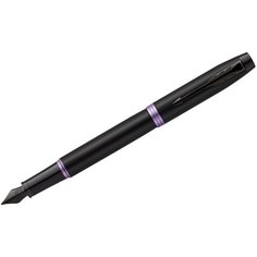 Ручка перьевая Parker "IM Professionals Amethyst Purple BT" синяя, 0,8мм, подарочная упаковка