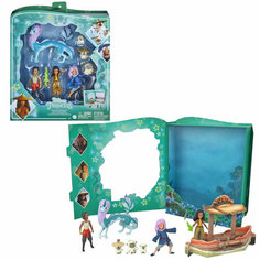 Фигурка Игрушка набор фигурок 7 шт Райя и последний дракон Дисней Storybook Mattel