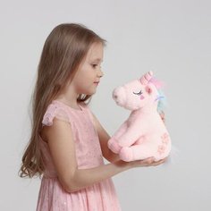 Мягкая игрушка "Я в тебя верю", единорожка Milo Toys