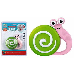 Baby Toys Погремушка Улиточка SL84801-60 с рождения