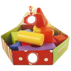 Набор развивающий "Клепа" пирамида+фигуры (16 дет.) Русский стиль