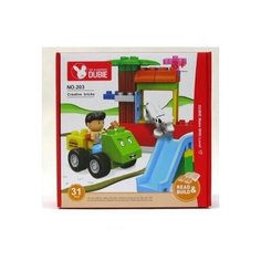 Конструктор Игровая площадка -1, 31 деталь. Нет бренда