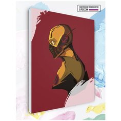 Картина по номерам В профиль - Flash Injustice, 40 х 50 см