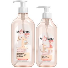 Средство для купания малыша MEDILANA, 500 мл + Гель для подмывания младенцев MEDILANA, 300мл