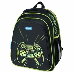 Ранец школьный Forst F-BASE "Battle" 36x29x17см, 3 отделения, 2 кармана, анатомическая спинка (FT-RY-020603)