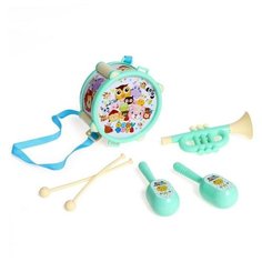 Набор музыкальных инструментов «Мультибэнд», 6 предметов, микс Нет бренда